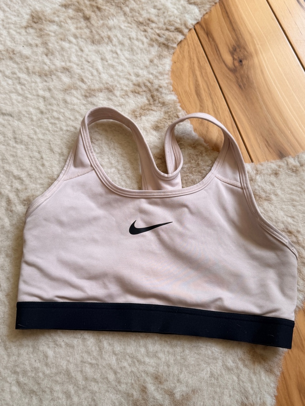 Nike pink sports bra